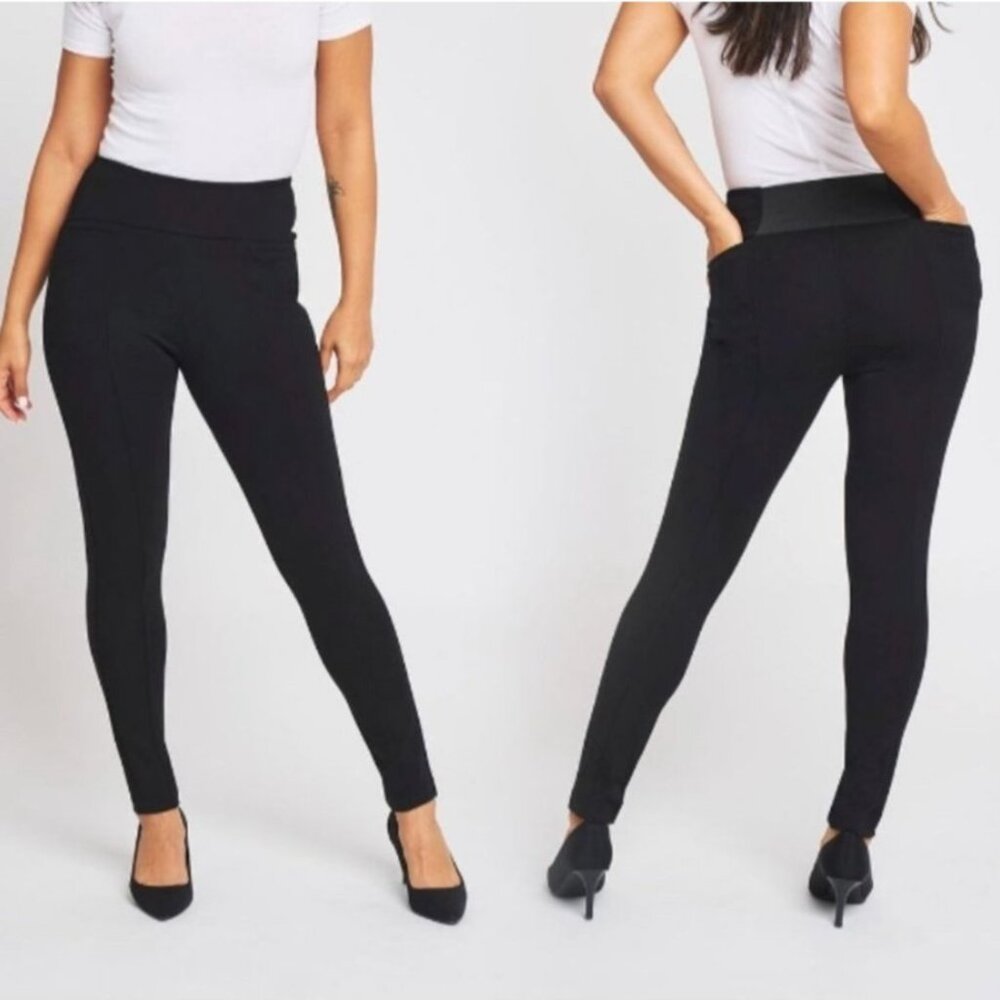 Women's BETABRAND Power Down Skinny Yoga Pants Black #W1591-BK | Size XXLP‎